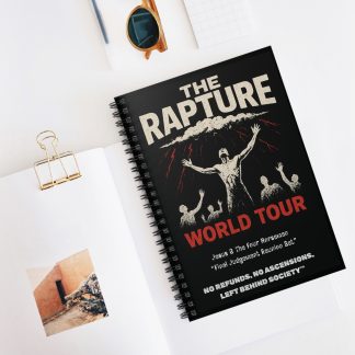 PRE-ORDER The Rapture World Tour Notebook