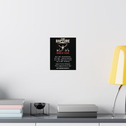 PRE-ORDER The Rapture World Tour Poster - Image 6