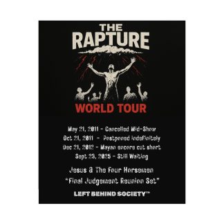 PRE-ORDER The Rapture World Tour Poster